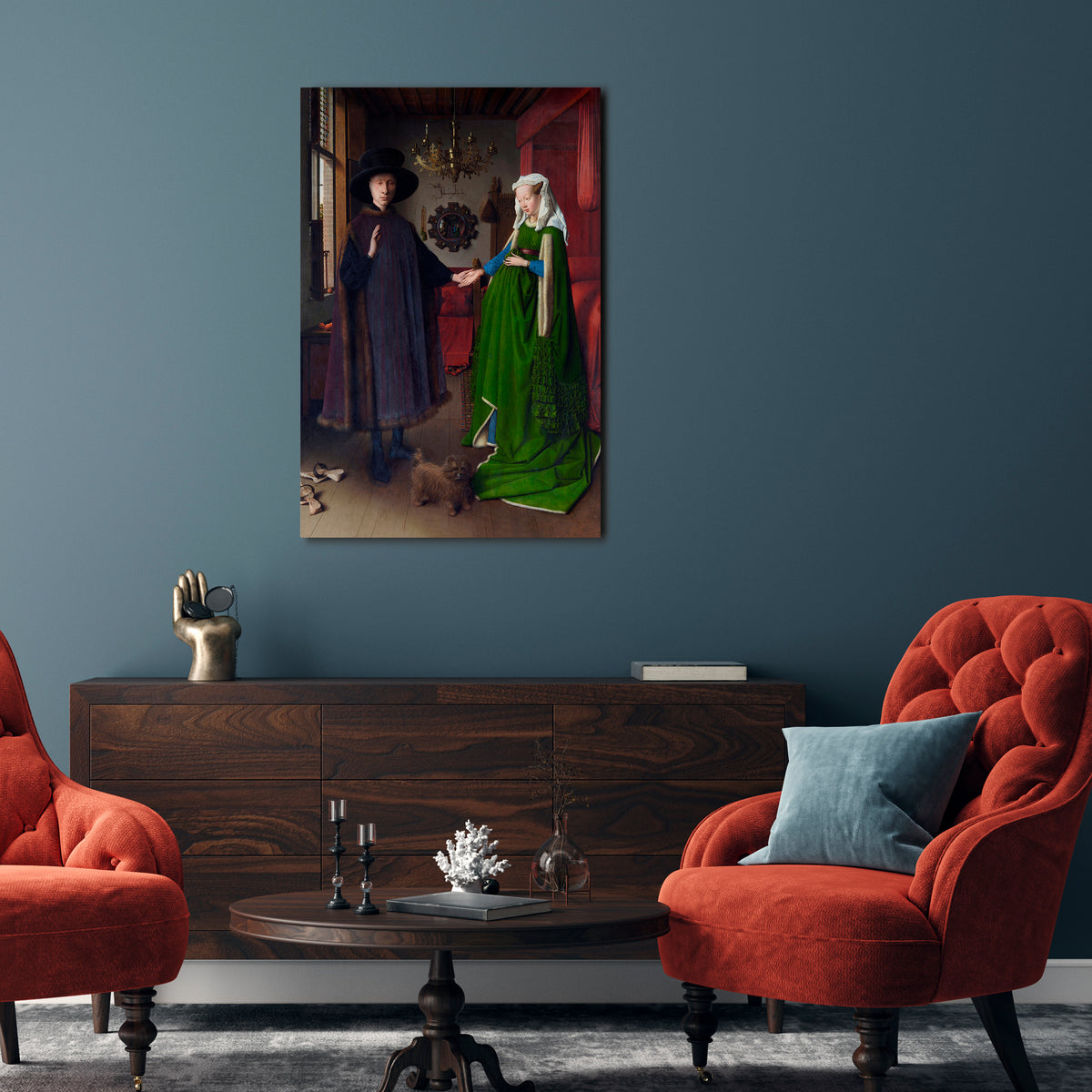 TIMELESS AFFECTION Cuadro en lienzo vertical