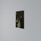 CHERISHED MOMENTS EMBRACED Cuadro en lienzo vertical