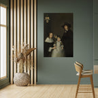 CHERISHED MOMENTS EMBRACED Peel and Stick Vertical Poster