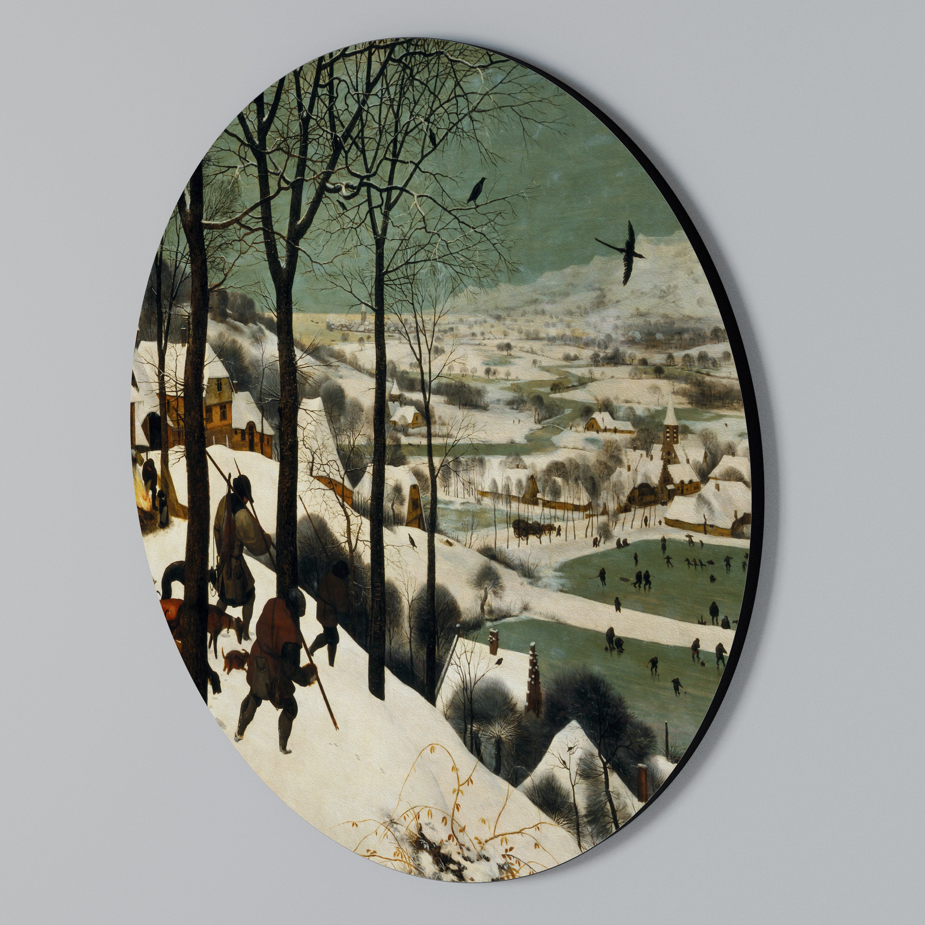 FROSTBITTEN ADVENTURES Arte de pared redondo