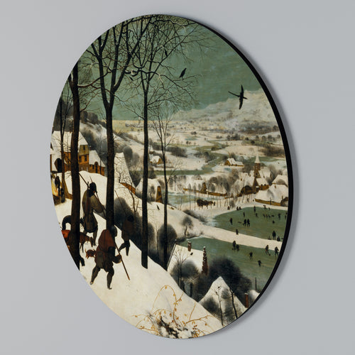 FROSTBITTEN ADVENTURES Arte de pared redondo