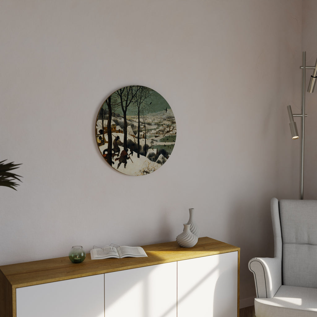 FROSTBITTEN ADVENTURES Round Wall Art