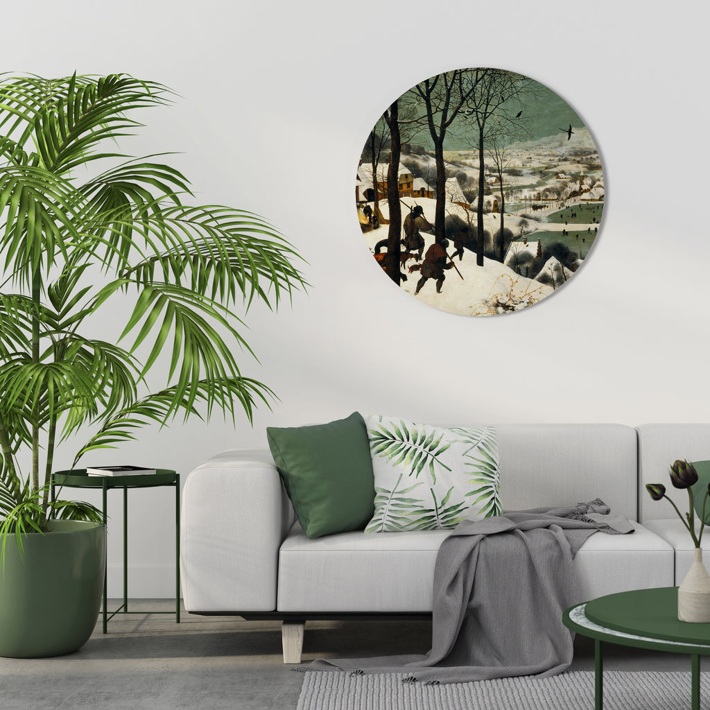 FROSTBITTEN ADVENTURES Round Wall Art