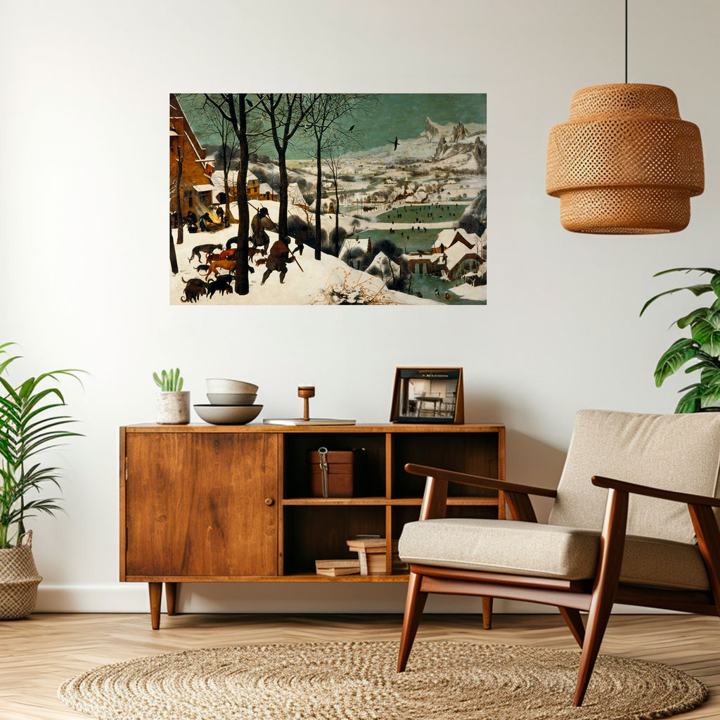 Póster horizontal autoadhesivo "AVENTURAS CONGELADAS"