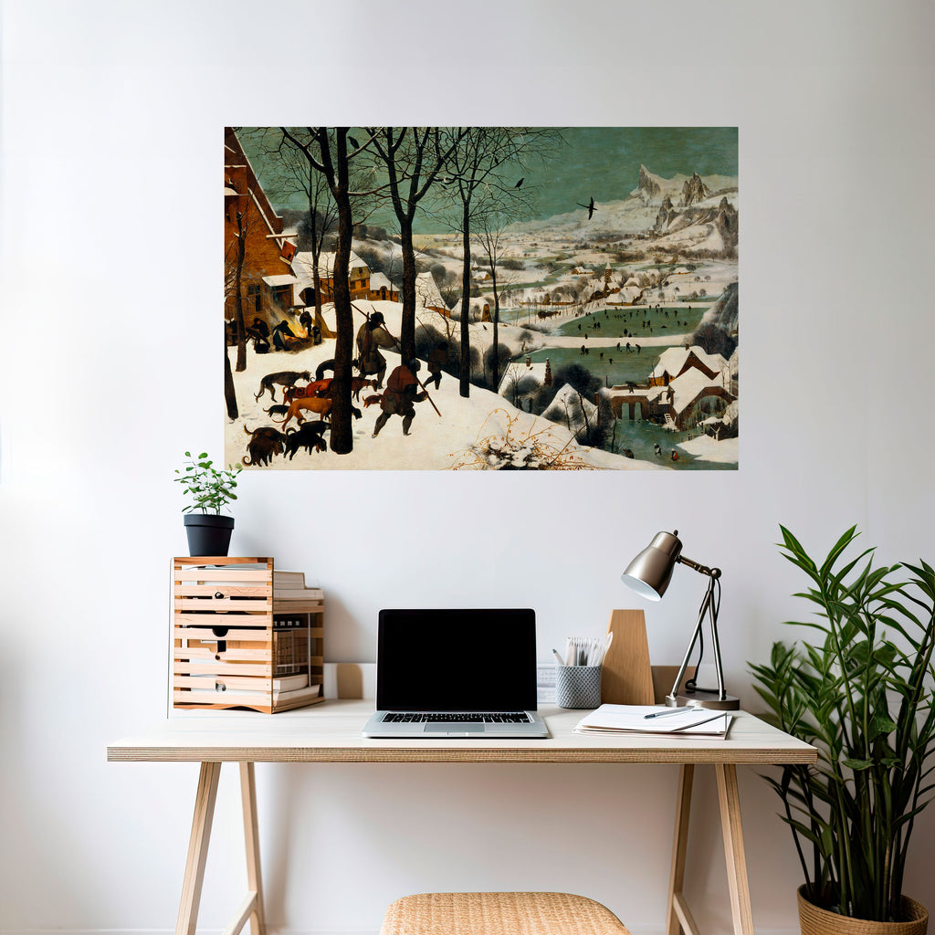 Póster horizontal autoadhesivo "AVENTURAS CONGELADAS"