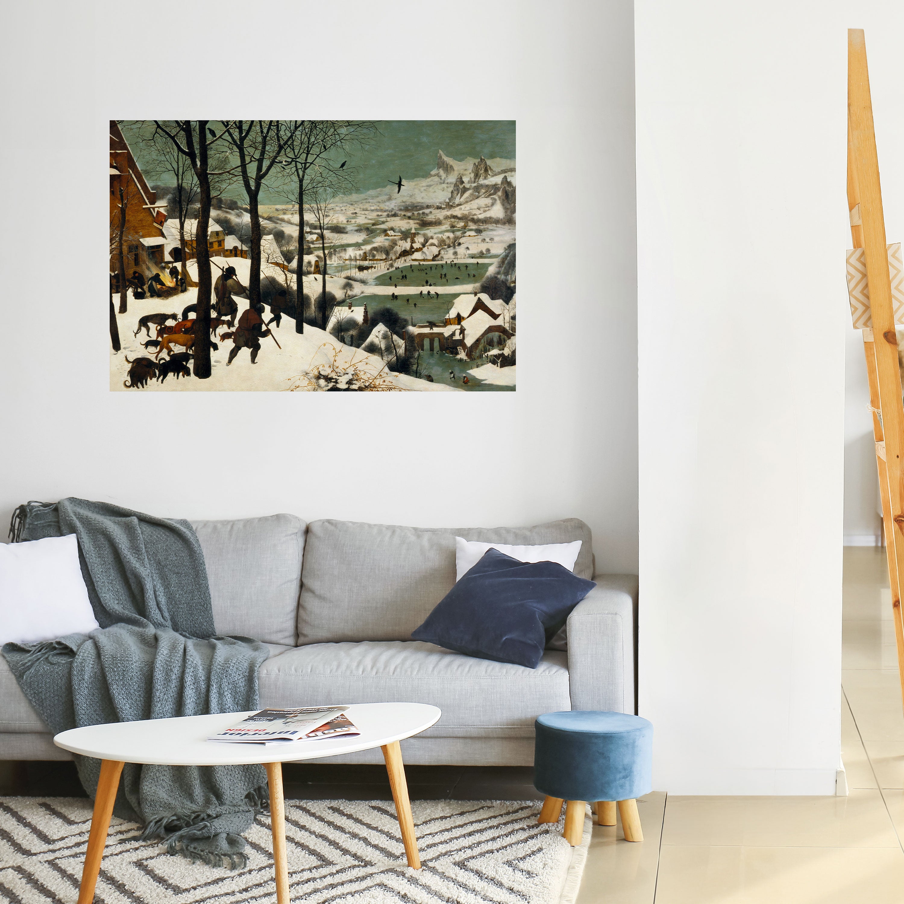 Póster horizontal autoadhesivo "AVENTURAS CONGELADAS"