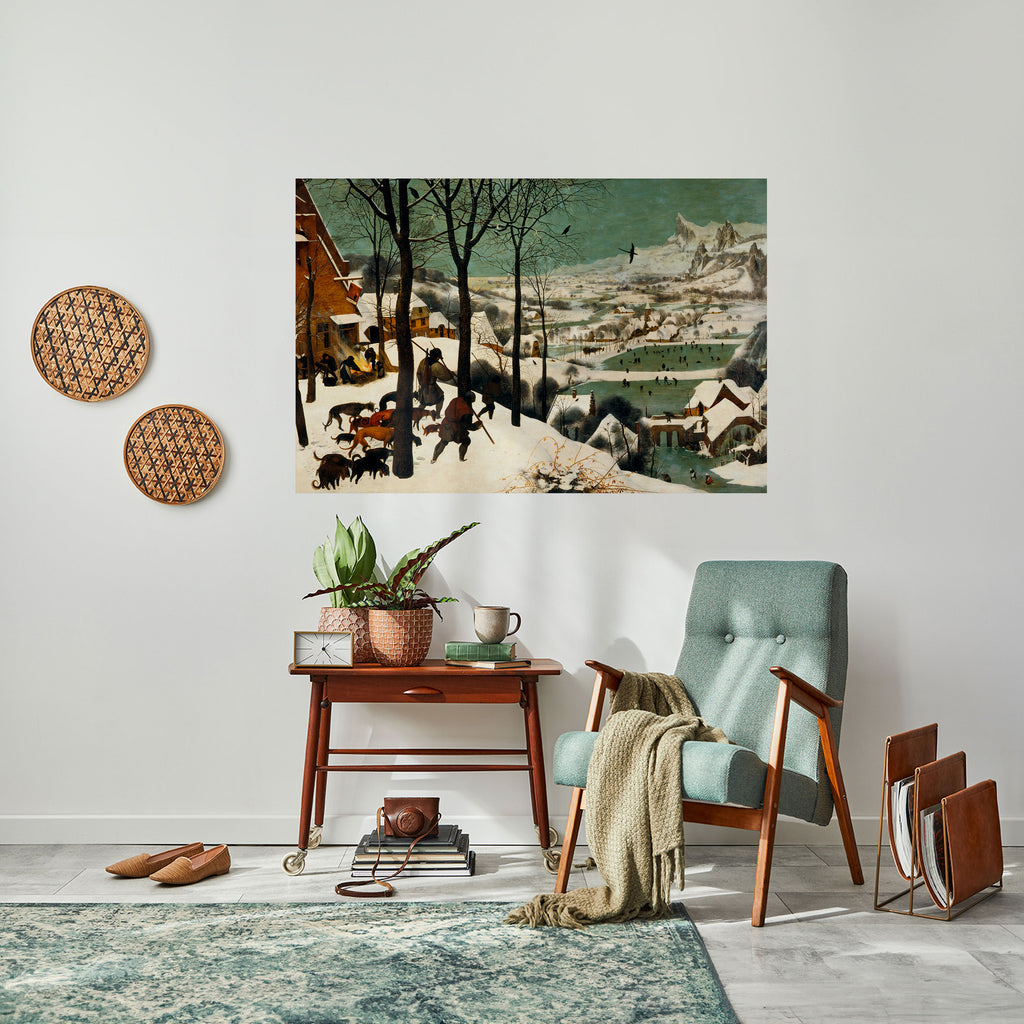 Póster horizontal autoadhesivo "AVENTURAS CONGELADAS"