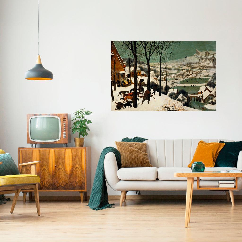 Póster horizontal autoadhesivo "AVENTURAS CONGELADAS"