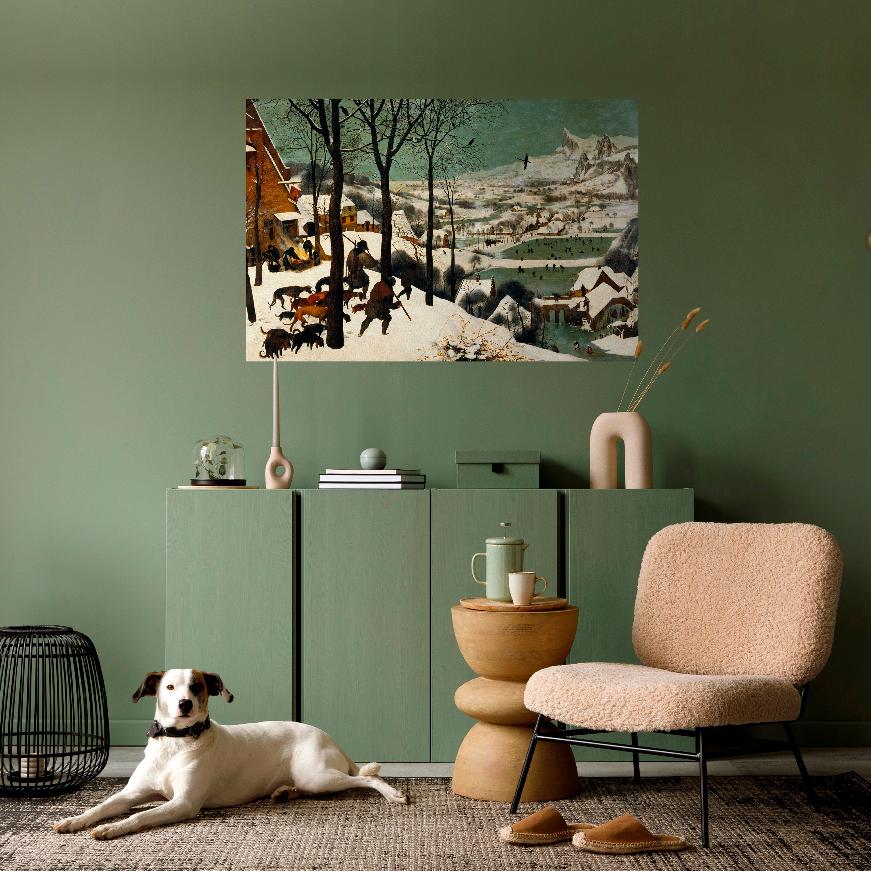 Póster horizontal autoadhesivo "AVENTURAS CONGELADAS"