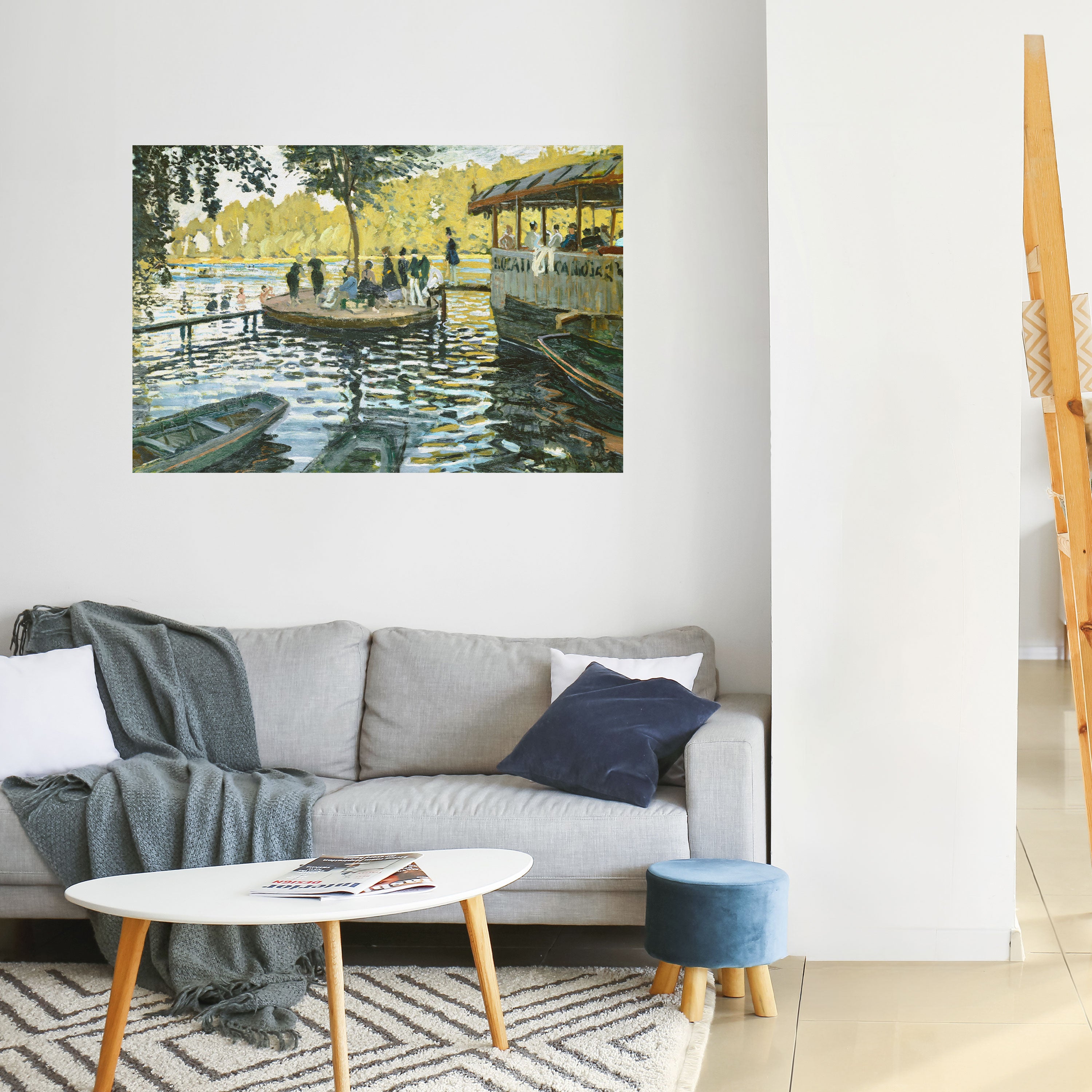 AN OASIS OF JOY Peel and Stick Horizontal Poster