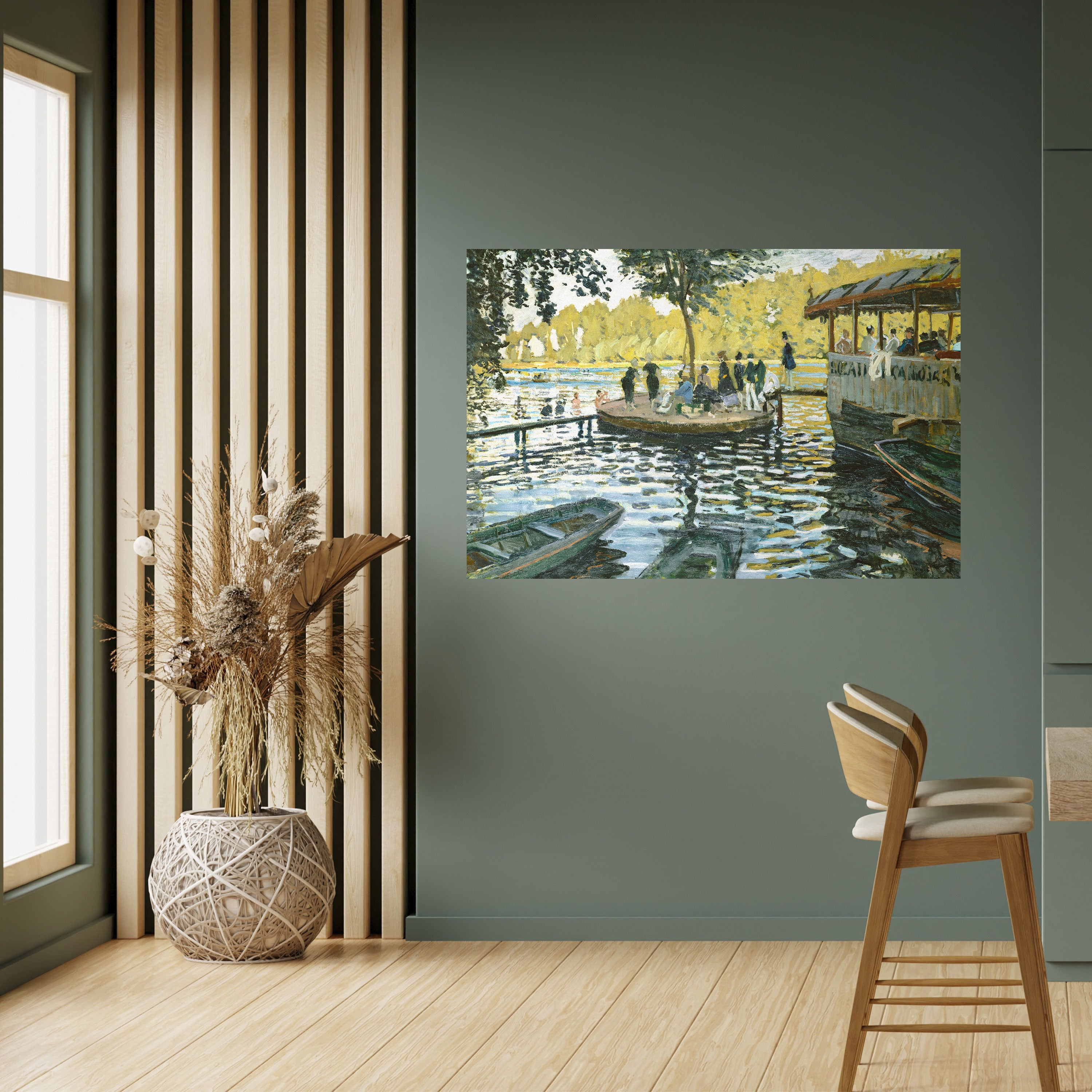 AN OASIS OF JOY Peel and Stick Horizontal Poster