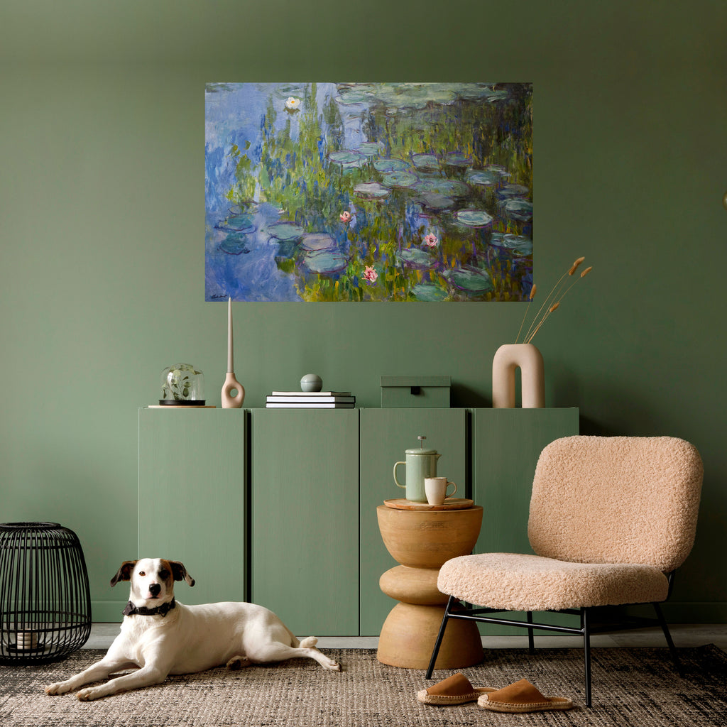 Póster horizontal autoadhesivo NENÚFERO