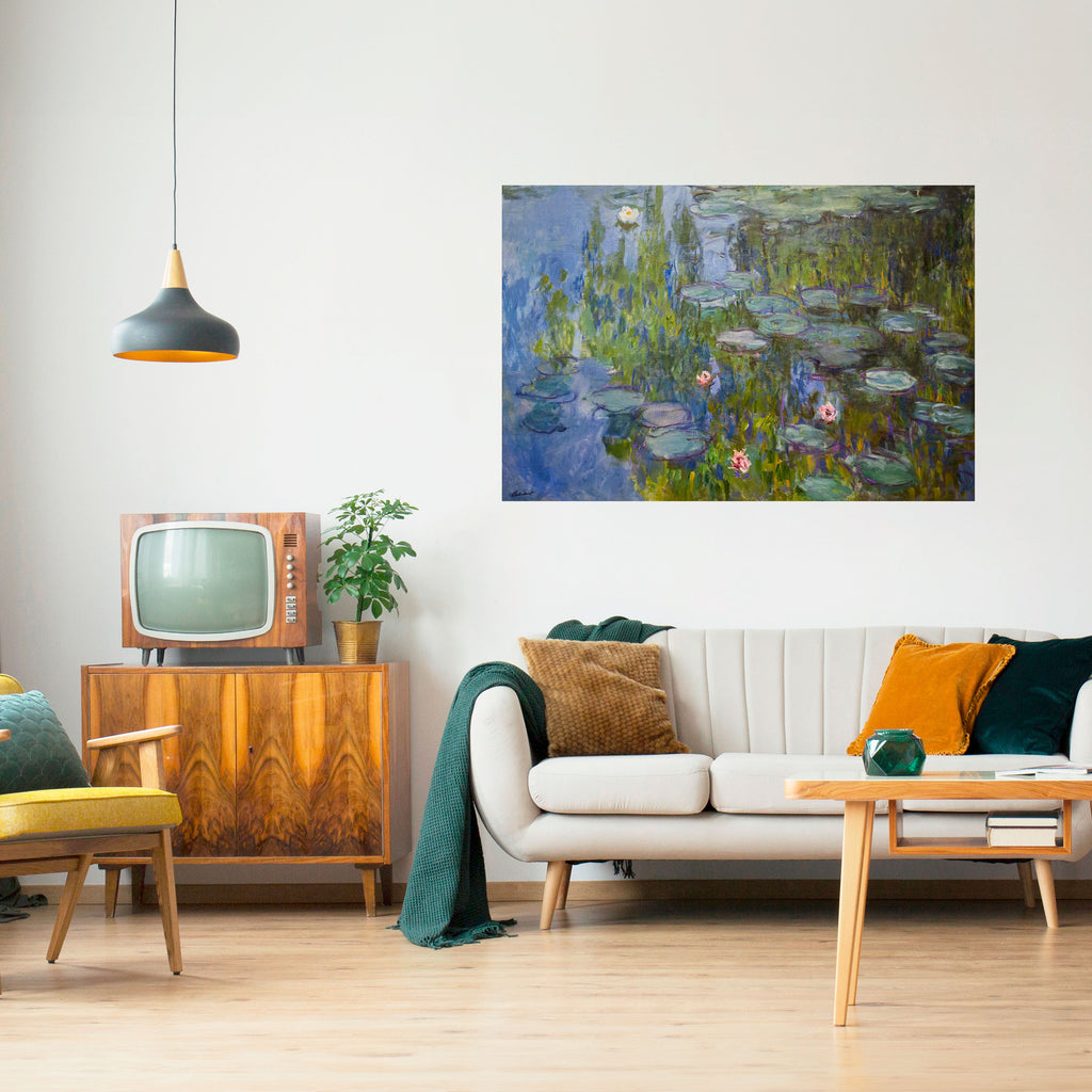 Póster horizontal autoadhesivo NENÚFERO