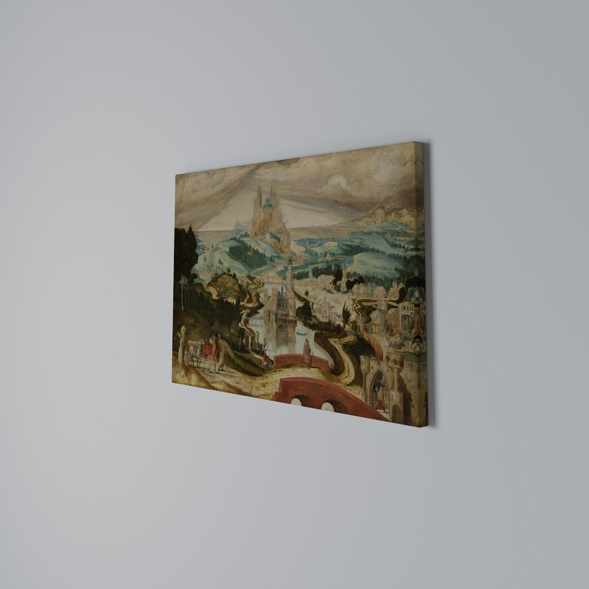 ENCHANTED LANDSCAPE DREAMS Cuadro en lienzo horizontal