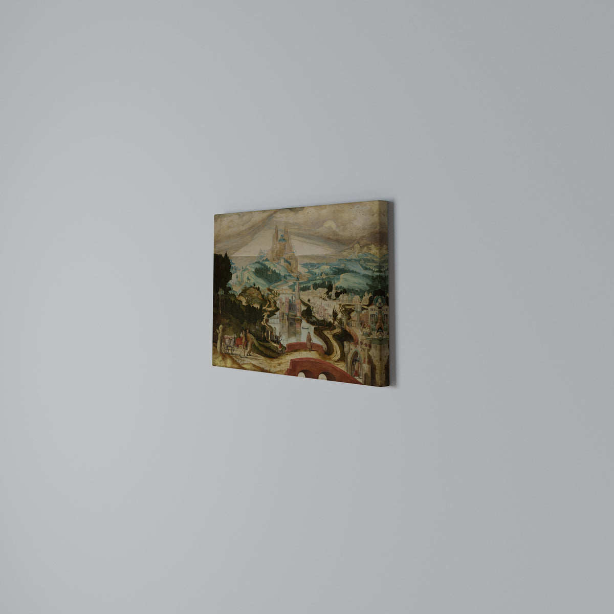 ENCHANTED LANDSCAPE DREAMS Cuadro en lienzo horizontal