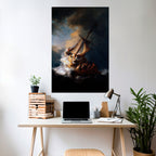 STORM OF HEROES Peel and Stick Vertical Poster