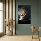 STORM OF HEROES Peel and Stick Vertical Poster