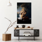 STORM OF HEROES Peel and Stick Vertical Poster