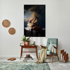 STORM OF HEROES Peel and Stick Vertical Poster