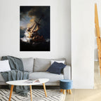 STORM OF HEROES Peel and Stick Vertical Poster