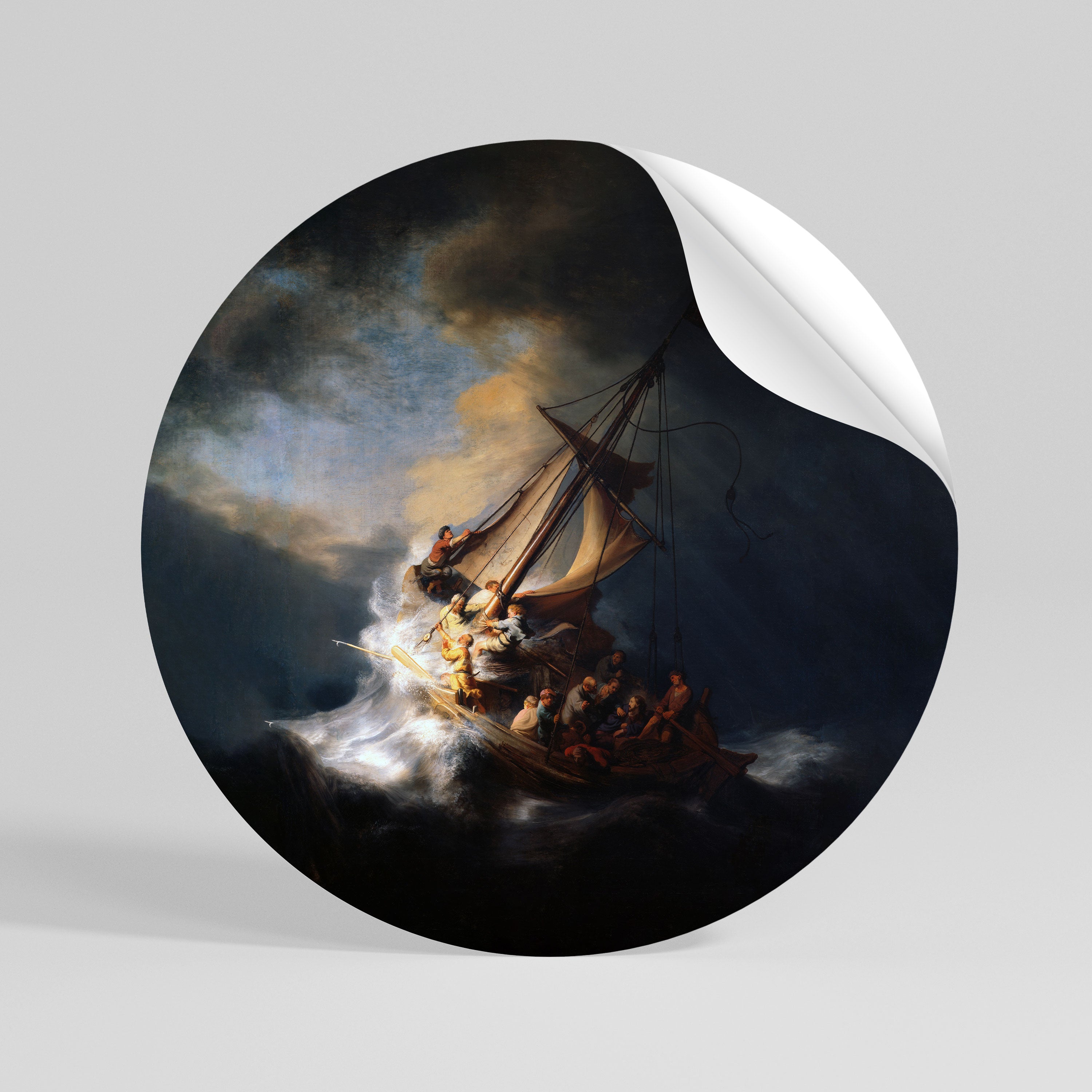 STORM OF HEROES Vinilo adhesivo redondo