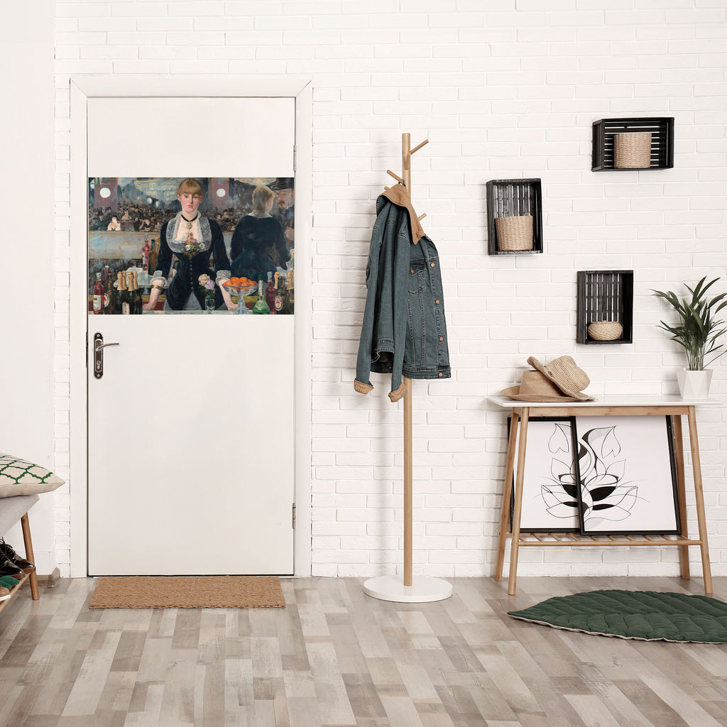 Póster horizontal autoadhesivo "SOMBRAS EN EL BAR"