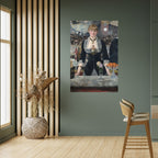 SHADOWS AT THE BAR Póster Vertical Adhesivo