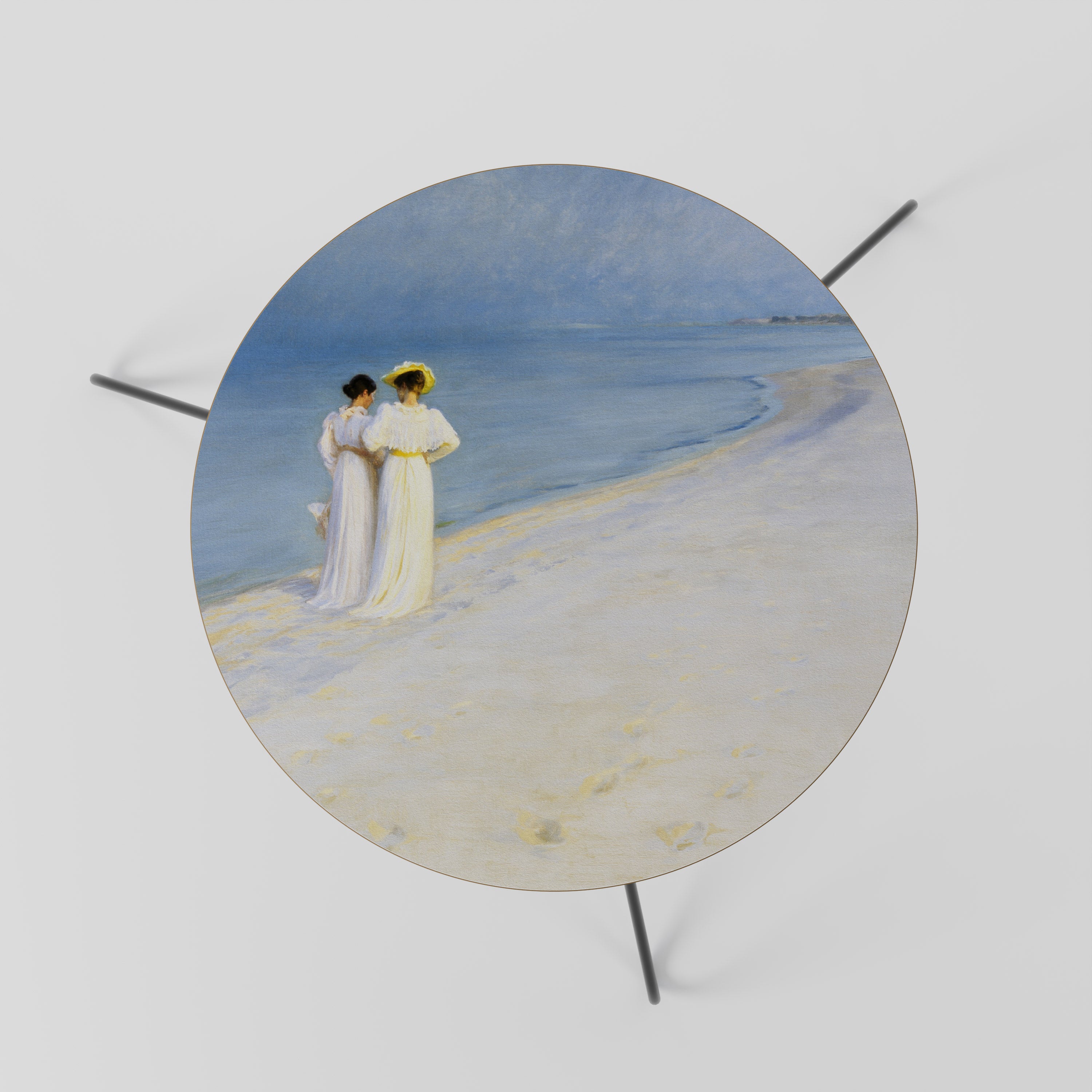 SUMMER EVENING ON SKAGEN'S BEACH Coffee Table 60