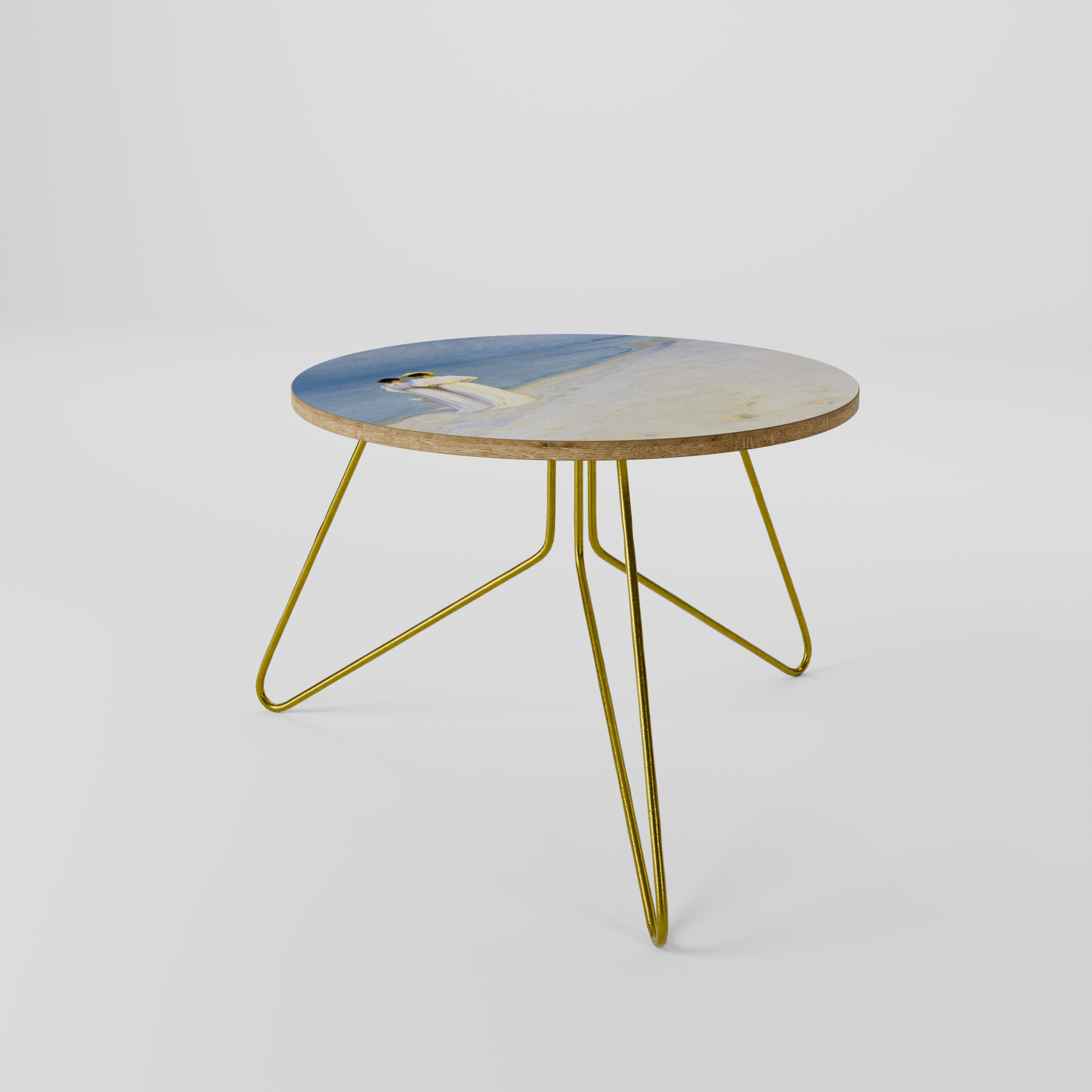 SUMMER EVENING ON SKAGEN'S BEACH Coffee Table 60