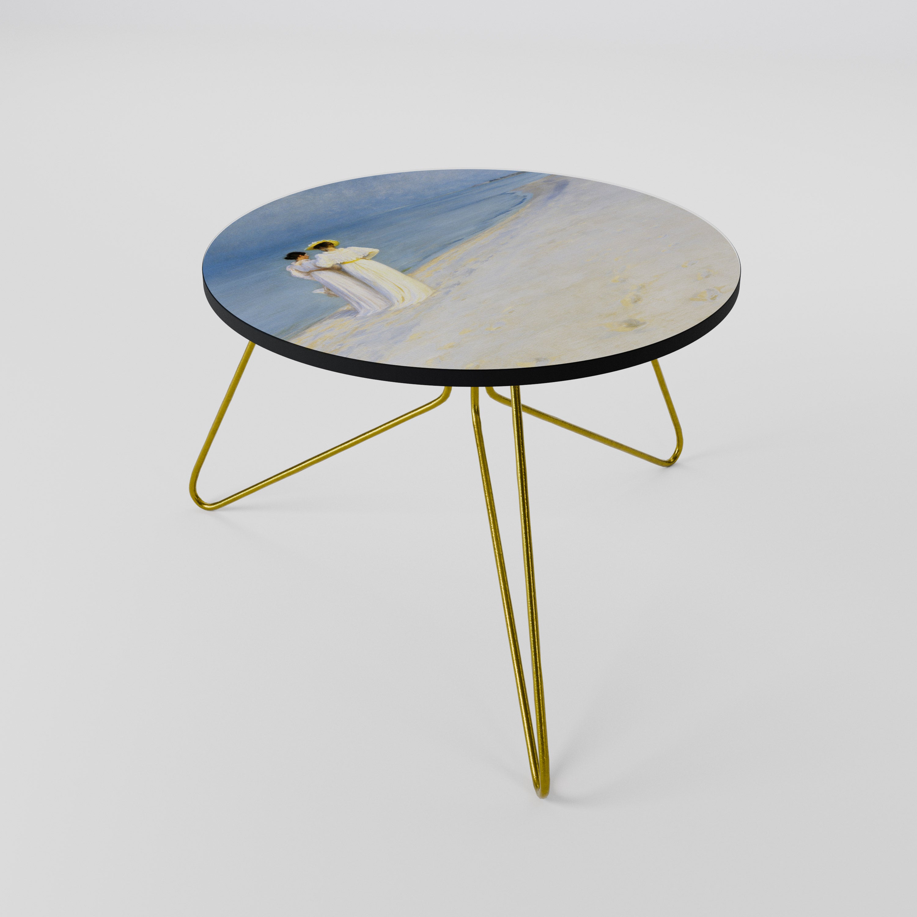 SUMMER EVENING ON SKAGEN'S BEACH Coffee Table 60