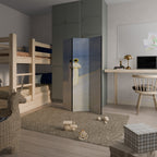 SUMMER EVENING ON SKAGEN'S BEACH Biombo de 3 paneles