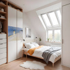 SUMMER EVENING ON SKAGEN'S BEACH Póster Horizontal Adhesivo