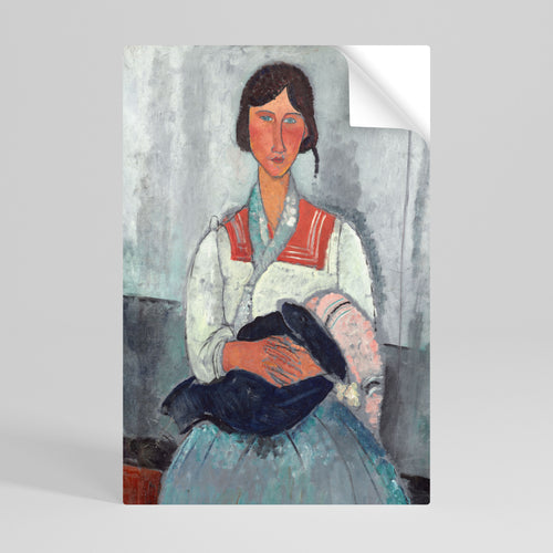 A MOMENT IN TIME Póster adhesivo vertical