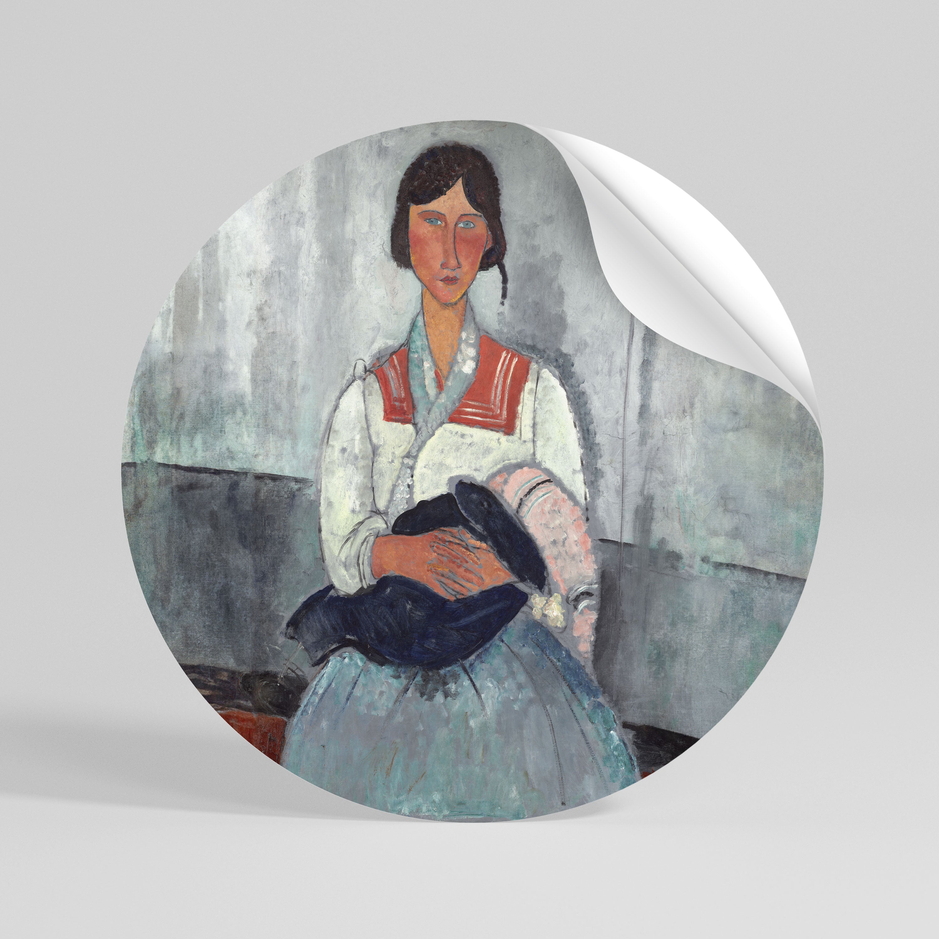 A MOMENT IN TIME Vinilo adhesivo redondo