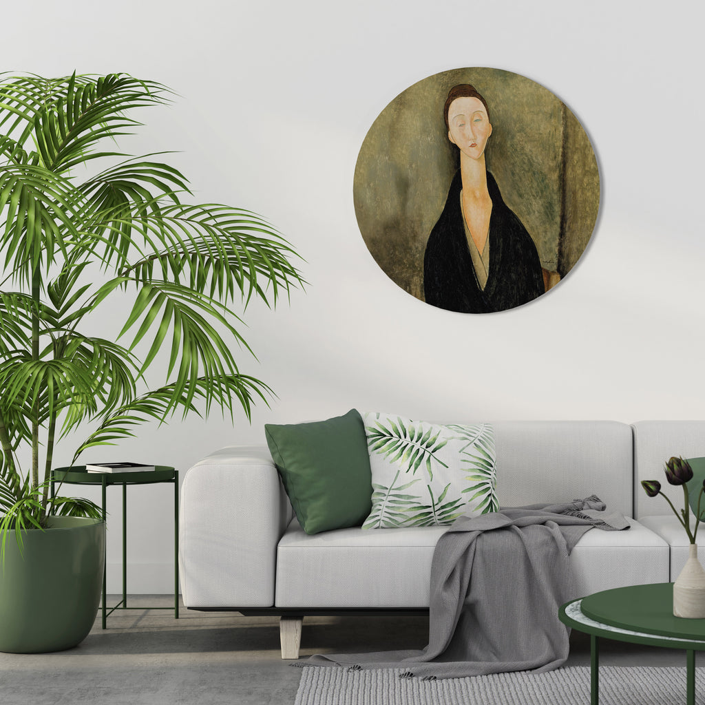AMEDEO MODIGLIANI Round Wall Art