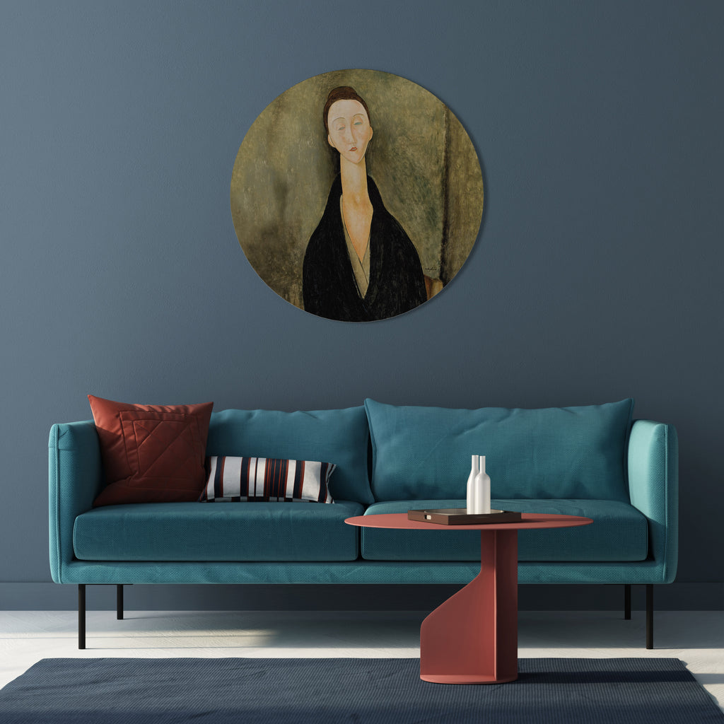 AMEDEO MODIGLIANI Round Wall Art
