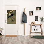 PETALS AND CROWS Póster Vertical Adhesivo