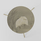 ZILVERREIGERS IN MOERAS Mesa de Centro Ø60