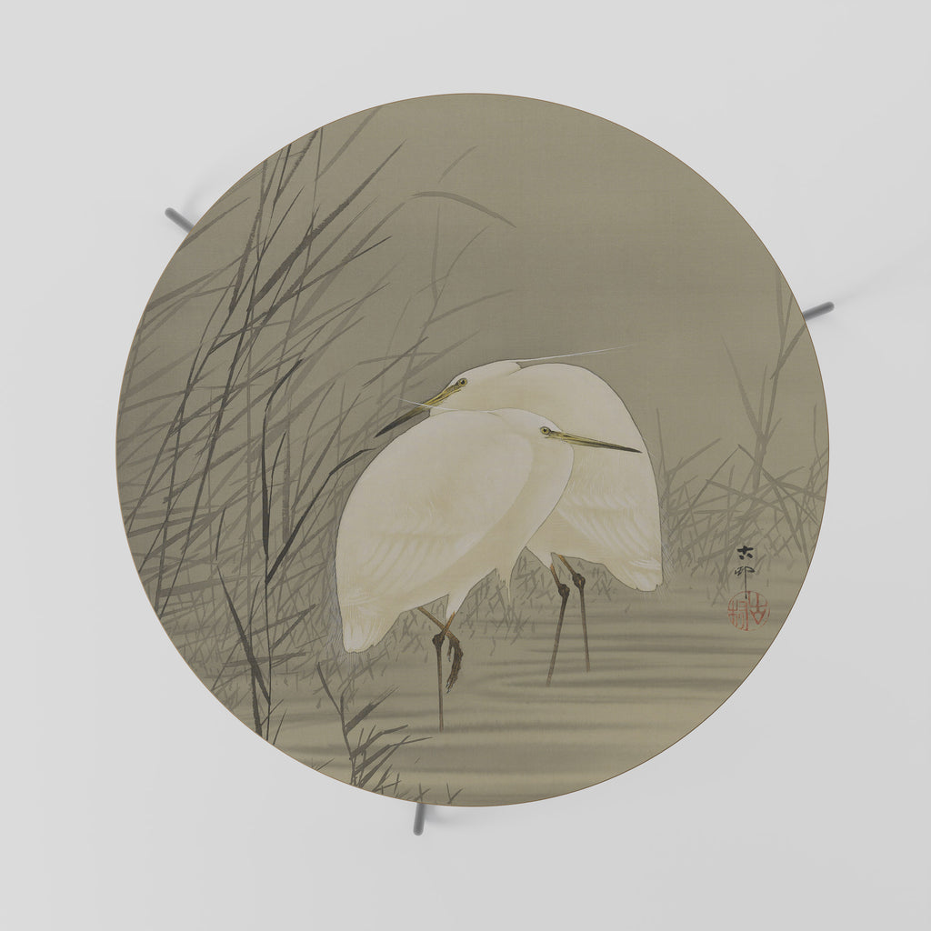 ZILVERREIGERS IN MOERAS Mesa de centro 69