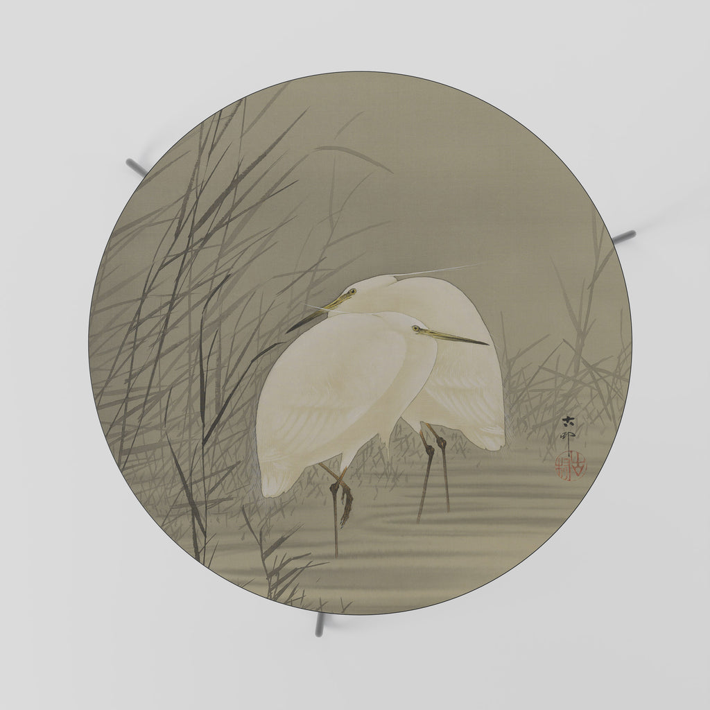 ZILVERREIGERS IN MOERAS Mesa de centro 69