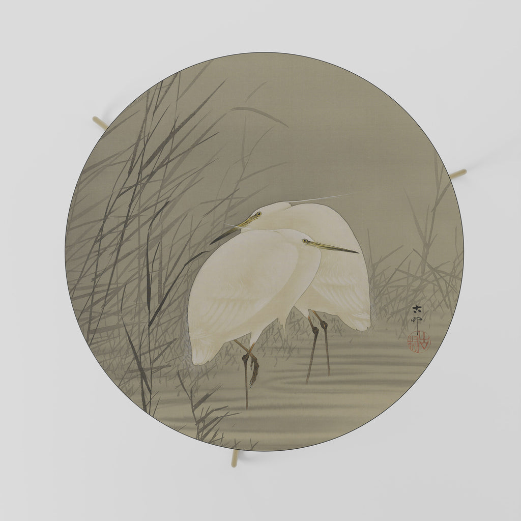 ZILVERREIGERS IN MOERAS Mesa de centro 69