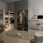 LIBERTY LEADING THE PEOPLE Biombo de 3 paneles