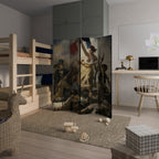 LIBERTY LEADING THE PEOPLE Biombo Decorativo de 4 Paneles
