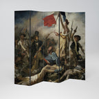 LIBERTY LEADING THE PEOPLE 5-Panel Room Divider