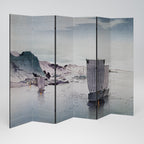 YĹŞGURE NO HANSEN Biombo Decorativo de 6 Paneles
