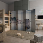 YĹŞGURE NO HANSEN Biombo Decorativo de 6 Paneles