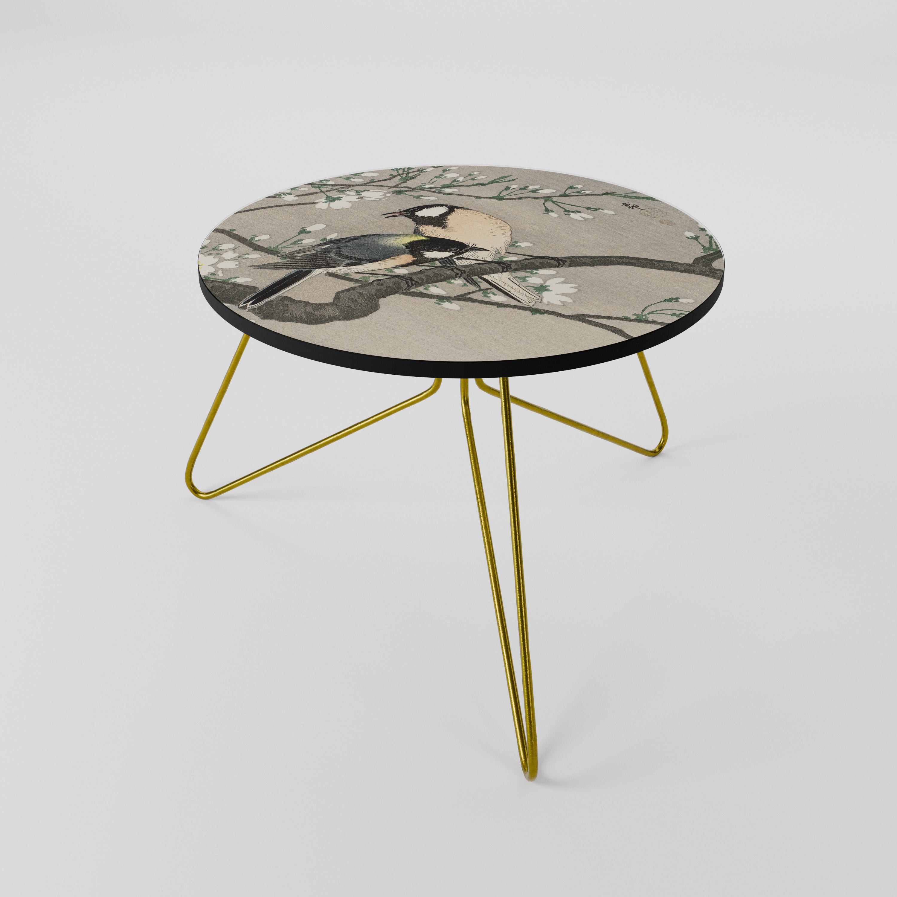 TITS ON CHERRY BRANCH Coffee Table 60