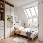 TITS ON CHERRY BRANCH Póster Vertical Adhesivo