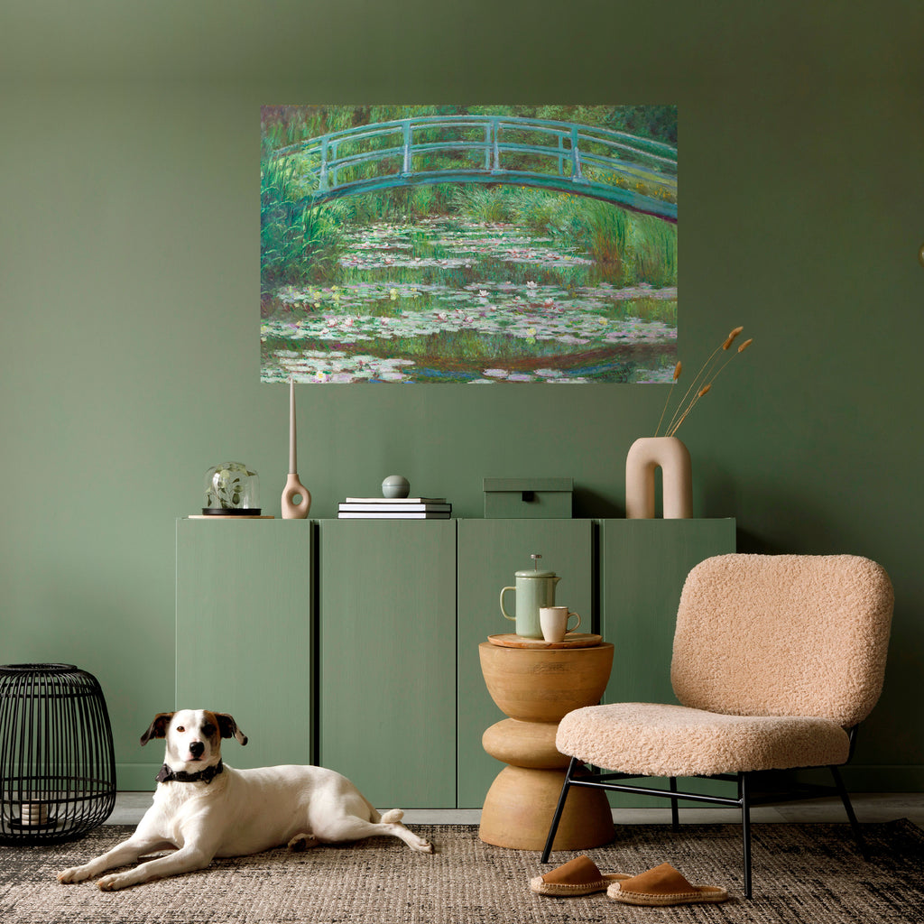 Póster horizontal autoadhesivo PASARELA JAPONESA