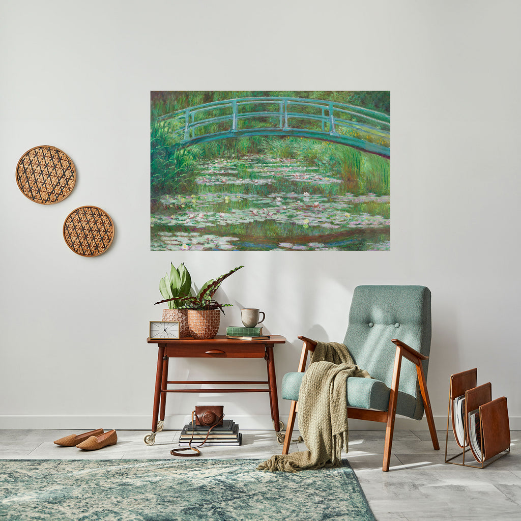 Póster horizontal autoadhesivo PASARELA JAPONESA